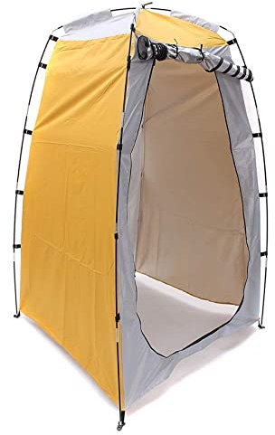 Camping-Dusch-Toiletten-Zelt im Freien, tragbar, Umkleideraum, Sichtschutz, wasserdicht, einzelnes bewegliches, faltbares Zelt im Freien Made in China