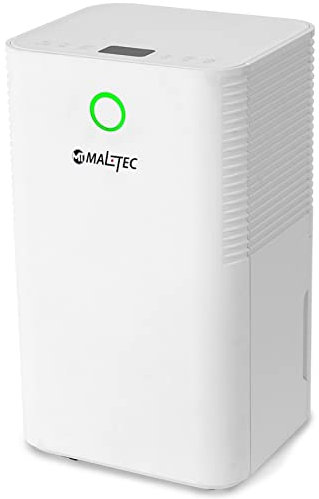 MalTec Luftentfeuchter 12L/Tag, Wäschetrocknungs und Schlaf modi, Bautrockner, Feuchtigkeitsabsorber, elektrischer Entfeuchter, Raumentfeuchter