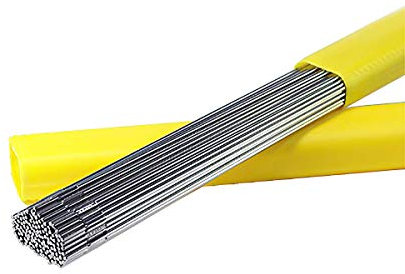TEN-HIGH 10 Stücke ER316L Edelstahl WIG-Schweißstäbe 1000mm Länge, Durchmesser 16mm