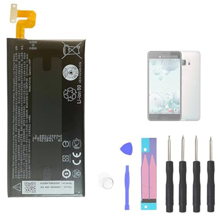 Aousavo B2PZF100 ersatz akku Kompatibel mit HTC U Ultra Ocean Note U-1w B2PZF100
