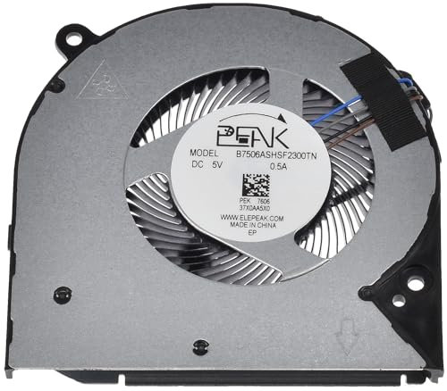 LPUK Replacement CPU Cooling Fan compatible with HP 14-cf, 14-ck, 14-cm, 14-dk, 14-ma, 240 G7, 245 G7, 246 G7 Chromebook x360 14-da p/n: L23189-001, 6033B0062401