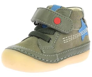 KICKERS SOKISTIC, Stivaletto Unisex-Bambini, Stella Kaki, 26 EU