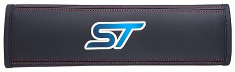2 Stück Auto Gurtpolster Sicherheitsgurtbezug Schulterschutz Kompatibel mit für Ford ST Line Focus X 2 3 Mondeo Fiesta Kuga MK2 MK3 MK4 Innenausstattung Zubehör,B