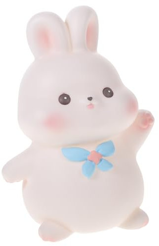 KICHOUSE Spardose in Kaninchenform Münzbehälter Spartopf Für Haushalt Tischdekoration Geldvorrat Entzückender Behälter Aus Hochwertigem Material