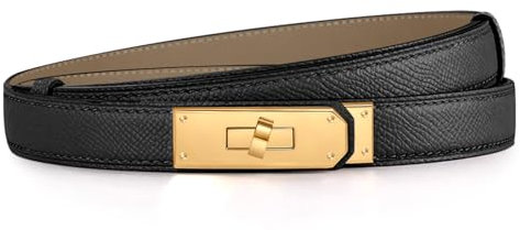 YUGDRUZY Gürtel Damen Leder Taillengürtel Ledergürtel Damen Schwarz Dupes Damengürtel Leder Damengürtel Schmal Gürtel Damengürtel Schwarz Taillengürtel Belt Women Ledergürtel