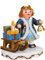 Richard Glässer Seiffen Hubrig Winterkinder - Himmelskind Kling Glöckchen - 6 cm