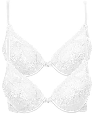Lisca 2er Pack Push up BH Evelyn 020230 Gr. in White