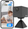 EZVIZ 2K 4G LTE Mini Battery Camera Indoor Wireless, 512GB Support, AOV Mode 24/7, No Subscription, App Control, 2.4GHz, AI Human Detection, Night Vision, Two Way Audio, Google Alexa Control(CB2 4G)