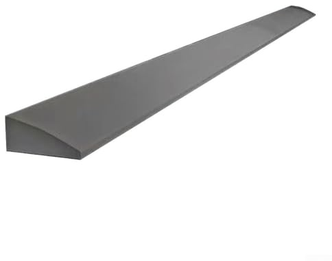 Flexible und selbstklebende Rampe zur Unterstützung von Saugrobotern auf kleinen Steigungen (grau)