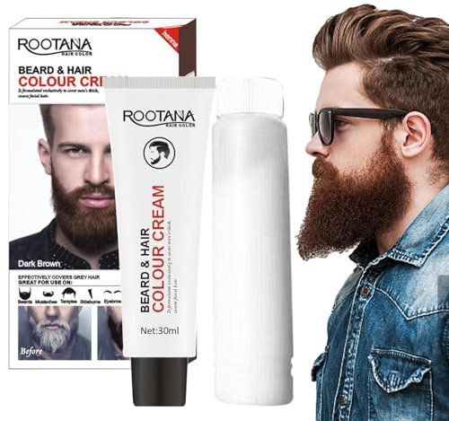 60 Ml Bartfärbemittel Barttönung Für Männer Bartfarbe Bartweichmacher Herren Bartbalsam Bartverdicker Zum Bart Färben Bartbalsam Zum Färben Von Bart Und Schnurrbart