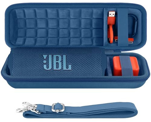 co2CREA Hard Travel Case for JBL Flip 7 Flip6 Flip5 Waterproof Portable Bluetooth Speaker, Case Only