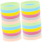 CIYODO Braccialetti in Silicone Fluorescenti al Neon per Feste di Bambini E Adulti