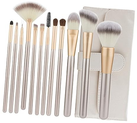 CHICAMPERA Make Up Pennelli Kit per Fondotinta Blush Contouring e Ombretti Set Make Up per e