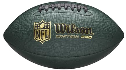 Wilson NFL Ignition Pro Eco Football, Made From Composite Leather With Pressure Lock Technology