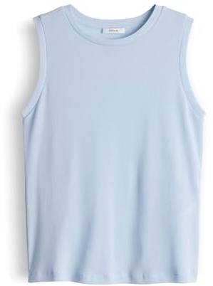 OPUS Damen Top | Tanktop aus nachhaltigem BCI Cotton Mix Slim Fit Seasalt, 36