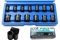 US PRO 14pc Metric 3/8''Dr Impact Socket Shallow Set 7-19mm