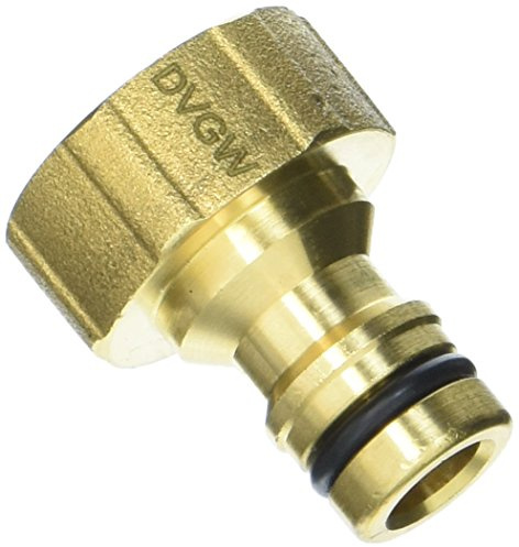 Geka 819KSB Verschlussstecker Trinkwasser DVGW VP550 aus Messing, Gold, 18 x 8 x 13 cm