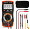 BTMETER BT-770S Multimeter Manuelles Strommessgerät, für AC DC Volt Ampere Ohm Kapazität Frequenz mit Durchgangsprüfer, automatische Hintergrundbeleuchtung für Kfz-Bastler Elektrogeräte