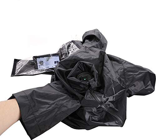 CamRebel Rain Cover for Selected Camcorders (S, BLACK)