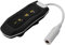 Xpccj Reproductor de música MP3 con Cable para Deportes acuáticos, Radio FM portátil, Recargable, multifunción, Sumergible en casa, IPX8, natación Resistente al Agua (Negro)