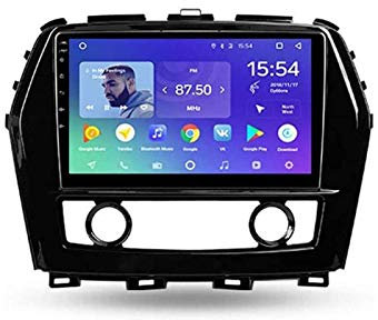 Autoradio Video Player per Nissan Maxima A36 2015-2020 Radio Ricevitore Android Sat Nav Unità Testa Internet Multimedia con Navigazione GPS Bluetooth Touch Screen Wifi SWC 4G, 8 Core 4G+WiFi: 4+64GB