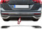Recambo AUSPUFF ATTRAPPEN EDELSTAHL V2A kompatibel für VW Tiguan II + Allspace Facelift | BJ ab 2020>