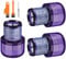 DODUOS 3PCS V11 Filter for Dyson, Replacement Filters for Dyson V11 V15 SV14 Absolute Animal Detect Torque Drive with Cleaning Brush, Washable V11 Vacuum Filter Replacements Parts # DY-970013-02