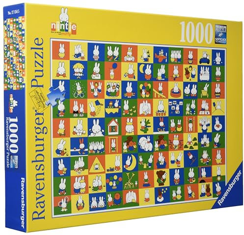 Ravensburger 171545 99 nijntjes Miffy Puzzle, Mehrfarbig
