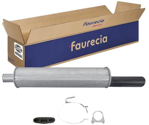 HELLA 8LD 366 030-901 Endschalldämpfer - Easy2Fit® Kit - hinten - einteilig | Kompatibel mit: OPEL KADETT E Cabriolet, KADETT E CC