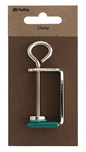 Tulip Steel Clamp, Silver, One Size