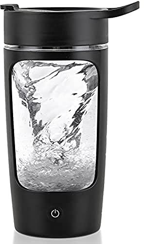 JQTOP Electric Shaker Bottle, 22 oz Blender Bottles, Made with Tritan - BPA Free - Portable Mixer Cup/USB Rechargeable Shaker Cups for Protein Shakes