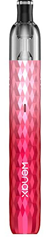 Originale Geek'Vape Wenax M1 Kit 16W 800mAh Batteria con 0.8ohm 1.2ohm Versione bobina Vaporizzatore E Sigaretta Vape (0.8Ω diamante rosa) - No Nicotine