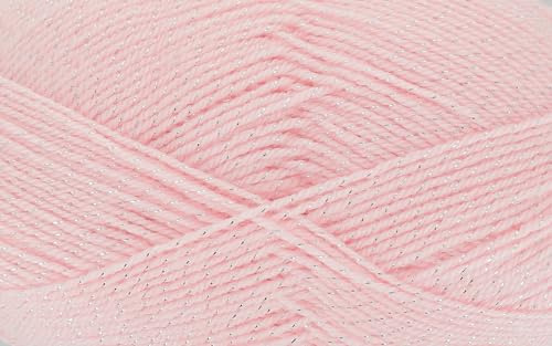 King Cole Glitz DK - Pink Pink Yarn - 290M, 100g
