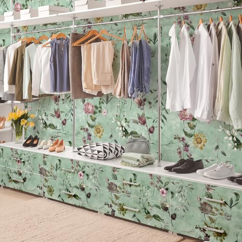 kina - RA0198 Película adhesiva para Muebles y Paredes Pegatinas de Pared impermeables antiarañazos Papel pintado natural pvc para Pared Electrodomésticos de Cocina Baño - medida 50x200 cm