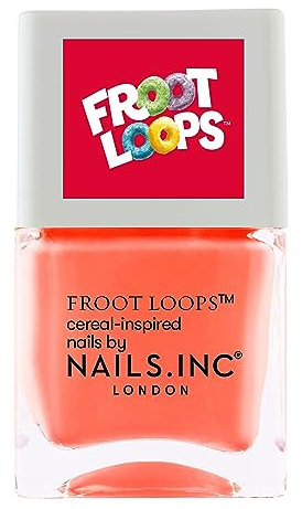 Nails.INC Froot Loops™ Nagellack Toucan Play At That Game mit fruchtigem Duft