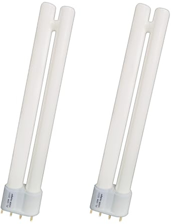 Flyercatch PL-L18Watt Fluorescent Bulb 2G11 Base,Compatible Ottlite 18W Replacement Lamp,5500K Daylight, 4 Pin, 8.9'' Overall Length