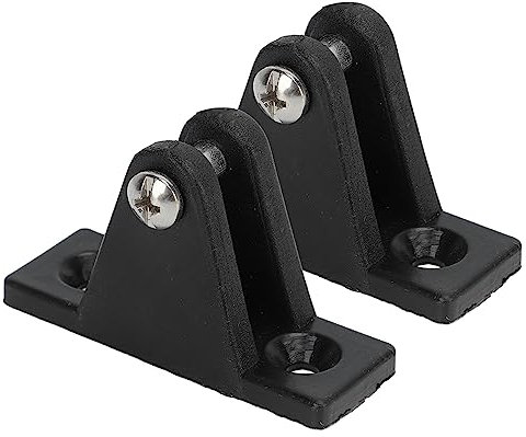 Bisagra de Cubierta Superior Bimini de 2 Uds., Montaje de Bisagra de Cubierta de Barco Marino, Hardware de Toldo de Montaje Superior Bimini de Nailon para Uso Marino Seguro en Navegación