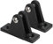 Bisagra de Cubierta Superior Bimini de 2 Uds., Montaje de Bisagra de Cubierta de Barco Marino, Hardware de Toldo de Montaje Superior Bimini de Nailon para Uso Marino Seguro en Navegación