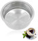 51mm Sieb Kaffeesieb Filterkorb Espresso Sieb - Einschichtiges Filterkorb Siebträger Wiederverwendbare Edelstahl Siebträgerfilterkorb Espresso Basket Bodenlosen Siebträger (1 Tasse)