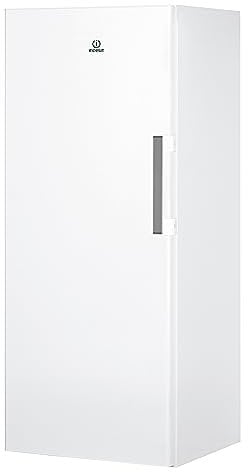 Indesit UI4 2 W - Congelatore Verticale a Libera Installazione Con 5 Cassetti. Classe Energetica E, Capienza 195 L, Dimensioni: 142cm x 59,5cm x 64,5cm, Colore Bianco.