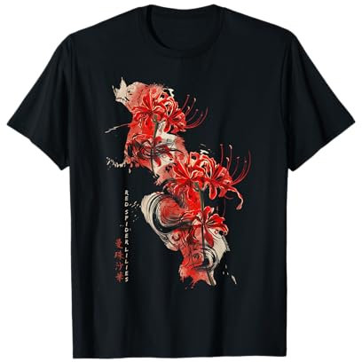 Lys d'araignée rétro au Japon Soft Grunge Pastel Goth Esthétique T-Shirt