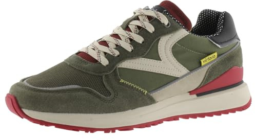 victoria 1985 Basket LEGGERA Nylon & Piezas Color & Serraje & Logotipo Retro 8802111 para Hombre