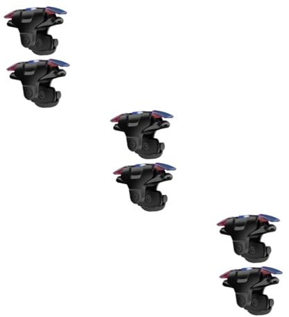 WOONEKY 3paare Langlebige Mobile Game Trigger Für Smartphones Ergonomischer Controller Mit Rutschfesten Silikonpads Einfache Installation Universelle Kompatibilität Für