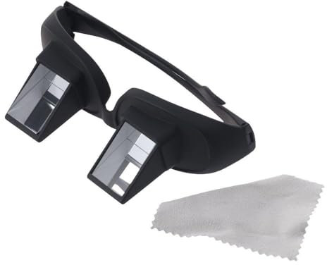 WUZIA Reading Glasses,Lying Down Bed Crochet Glasses for Crochet, Reading, and Watching TV