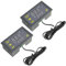 2 Pcs Regolatori di Temperatura Digitale W3230 AC 110V-220V, Termostato con Display LED 20A e Sonda Sensori NTC 10K, Intervallo di Controllo da -50℃ a 110℃ per Frigoriferi, Congelatori, Sistemi HVAC