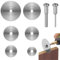 Flintronic HSS Kreissägeblätter, 6 Stück Kreissägeblätter Set, für Dremel Multifunktionswerkzeuge, Multitool Werkzeug Repair Tool Kit, Rotationswerkzeuge, für Schneiden von Holz, Kunststoff, Metall