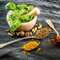 Eurographics 20x20, DG-DC1265 Basil und Spices Glasbild, Glas, bunt, 20 x 20 x 1,7 cm, 20 x 20 x 1.7 cm