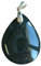 WLM Pendentif goutte avec bélière en Obsidienne oeil céleste