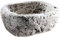 Fioriere mortaio Decogarden pietra antica (Cm. 47x37xH20 Peso 26 Kg.)
