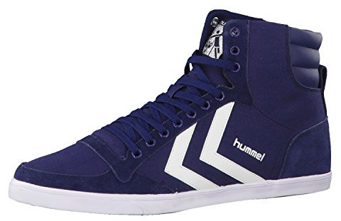 hummel Sneaker Slimmer Stadil High 063511 Uniformblau-Weiss KH 37